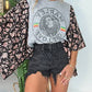 Kimono Sleeve Oversized Tee