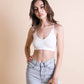 Racerback Patch Seamless Bralette