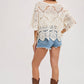CROCHET LACE TOP