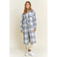 Checkered Fluffy Plaid Jacket