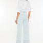 High Rise Cropped Wide Leg
