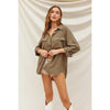 Linen Blend Relaxed Shirt