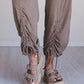 Solie Cinched Pants - Brown